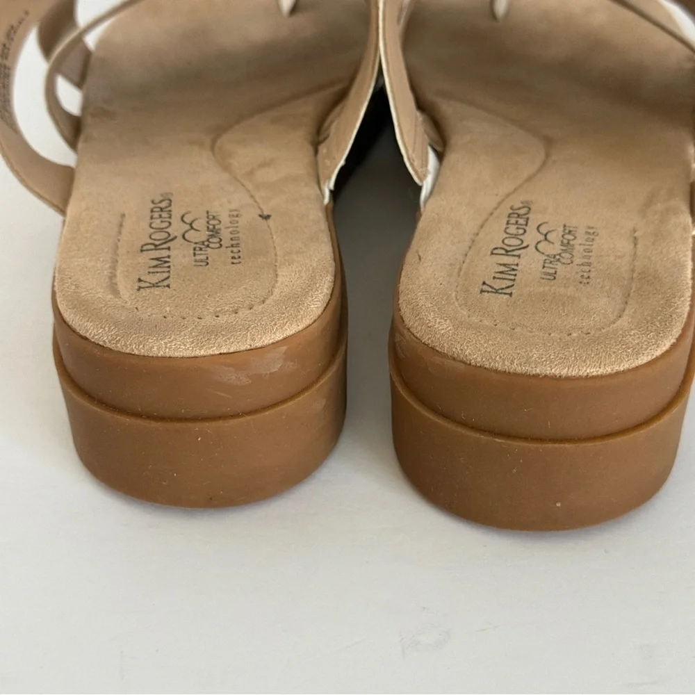 Kim Rogers Ultra Comfort Technology Slide Sandals Size 11M